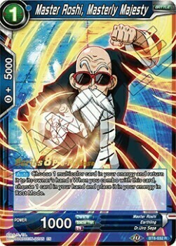 Maestro Roshi, Maestosità Magistrale Card Front