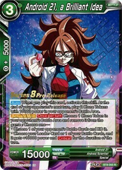 Android 21, un'Idea Brillante Card Front