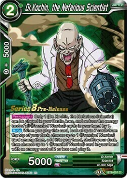 Dr.Kochin, the Nefarious Scientist Card Front