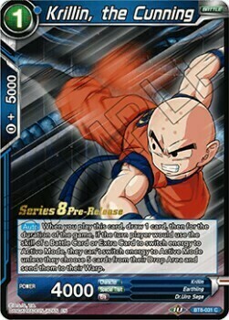 Krillin, l'Astuto Card Front