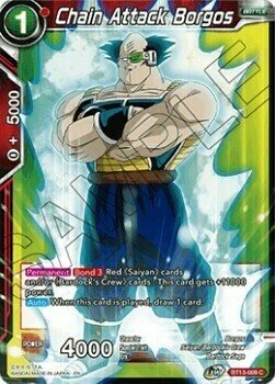 Chain Attack Borgos Card Front