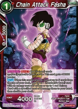 Chain Attack Fasha Card Front