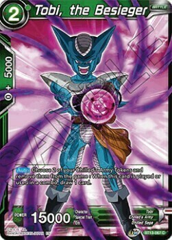 Tobi, the Besieger Card Front