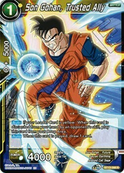 Son Gohan, Trusted Ally Card Front