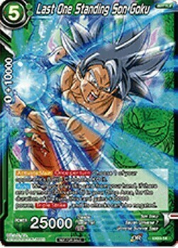 Last One Standing Son Goku Card Front