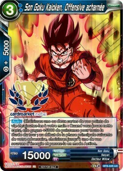 Son Goku Kaio-Ken, Assalto Energico Card Front