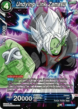 Undying Link Zamasu Card Front