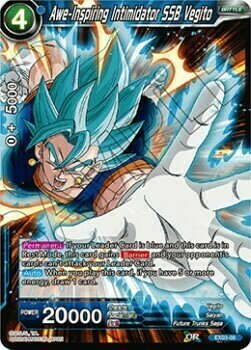 Awe-Inspiring Intimidator SSB Vegito Card Front