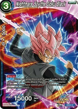 Nightmare Scythe Goku Black Card Front