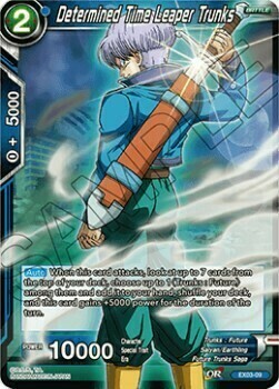 Determined Time Leaper Trunks Card Front