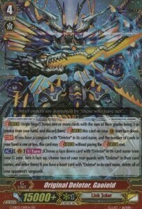 Original Deletor, Gaoield Card Front