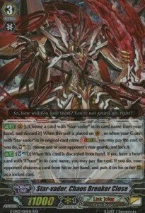 Star-vader, Chaos Breaker Close Card Front