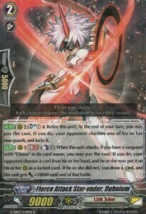 Fierce Attack Star-vader, Dubnium [G Format] Card Front