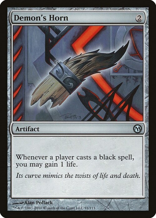 Demon's Horn Card Front