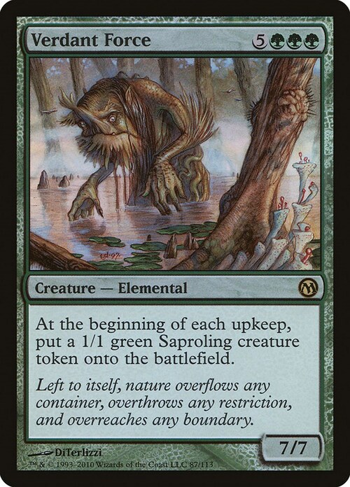 Verdant Force Card Front