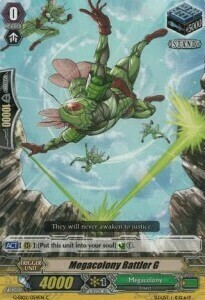 Megacolony Battler G Card Front