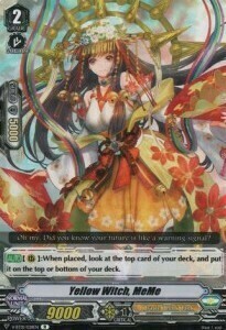 Yellow Witch, MeMe [V Format] Card Front