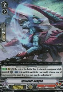 Spillover Dragon [V Format] Card Front