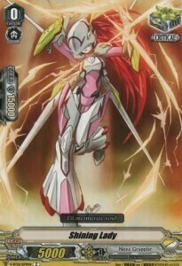 Shining Lady [V Format] Card Front