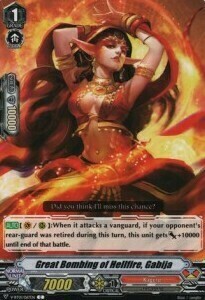 Great Bombing of Hellfire, Gabija [V Format] Card Front