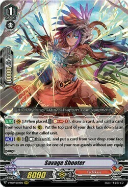 Savage Shooter [V Format] Card Front