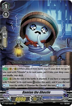 Damian the Ghostie Card Front