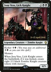 Josu Vess, Lich Knight