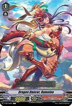 Dragon Dancer, Ramolna [V Format] Card Front