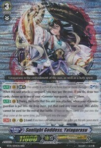 Sunlight Goddess, Yatagarasu Card Front