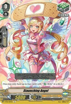 Staunching Angel [V Format] Card Front