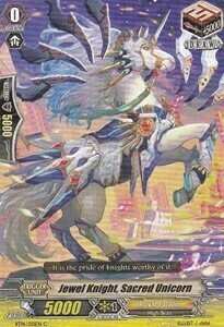 Jewel Knight, Sacred Unicorn [G Format] Card Front