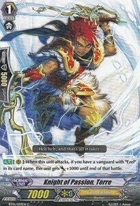 Knight of Passion, Torre [G Format] Card Front