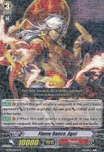 Flame Dance, Agni [G Format] Card Front