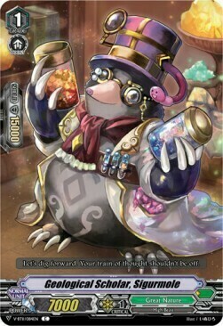 Geological Scholar, Sigurmole [V Format] Card Front