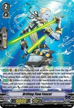 Drifting Flow Fencer [V Format] Card Front