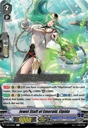 Jewel Staff of Emerald, Elpida [V Format]