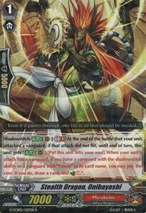 Stealth Dragon, Onibayashi Card Front