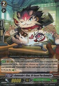 Hammsuke's Rival, Oil-based Pen Hammjiro [G Format] Card Front