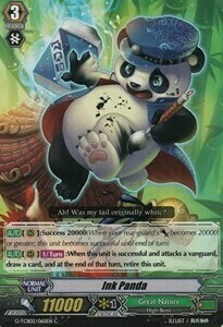 Ink Panda [G Format] Card Front