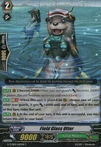 Field Glass Otter [G Format] Card Front