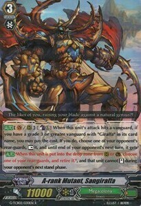 A-rank Mutant, Sangiraffa [G Format] Card Front