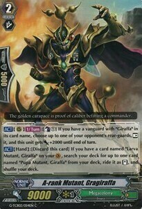 A-rank Mutant, Gragiraffa [G Format] Card Front