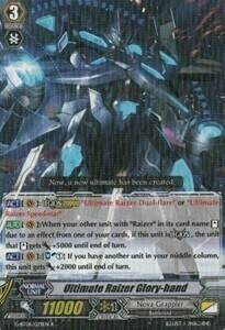 Ultimate Raizer Glory-hand Card Front