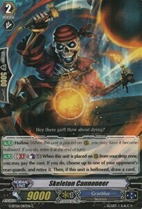 Skeleton Cannoneer Card Front