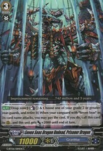 Seven Seas Dragon Undead, Prisoner Dragon [G Format] Card Front