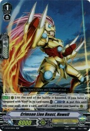 Crimson Lion Beast, Howell [V Format]