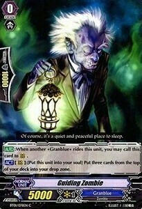 Guiding Zombie Card Front