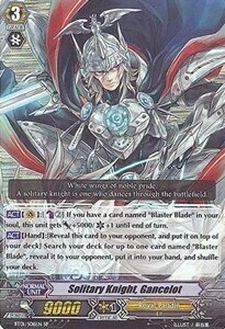 Solitary Knight, Gancelot Card Front