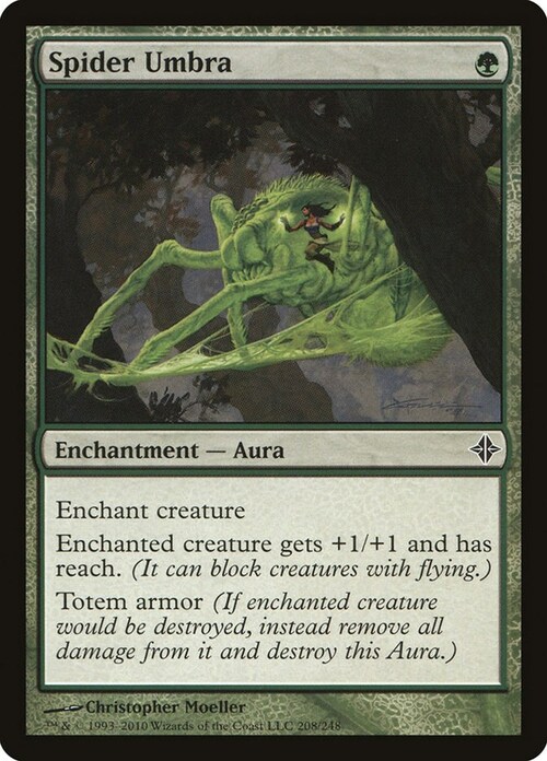 Spider Umbra Card Front