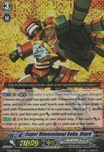 Super Dimensional Robo, Diard [G Format] Card Front